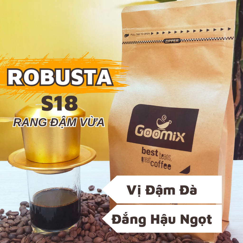 Cà phê mộc Goomix