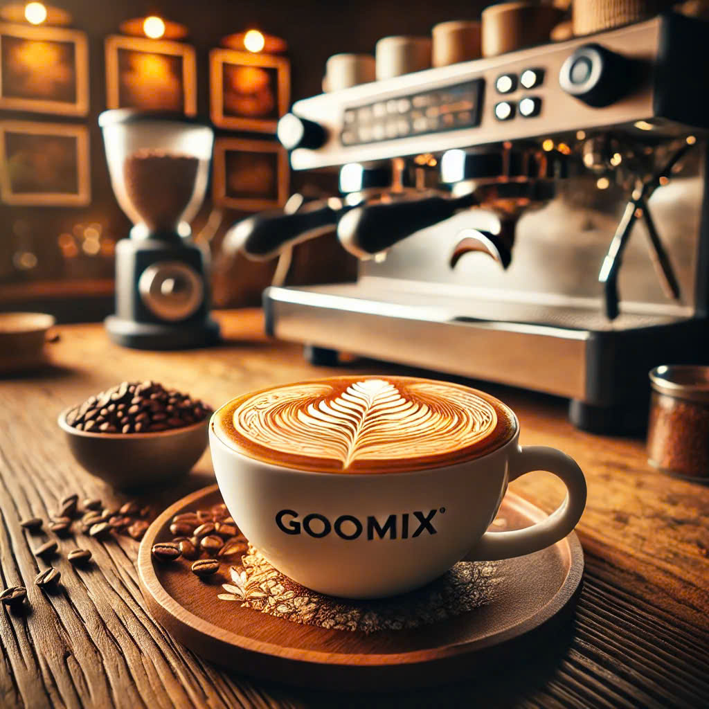 cà phê rang mộc nguyên chất Goomix